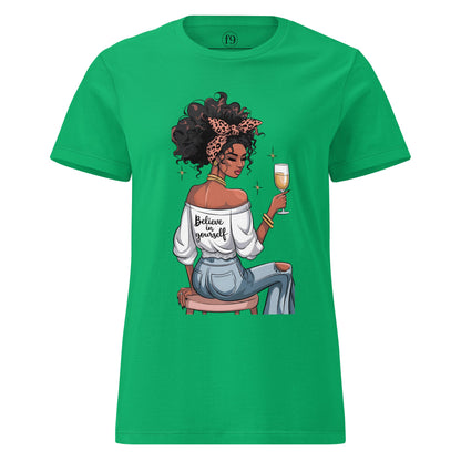 Believe in Yourself | Women’s Basic Softstyle T-Shirt - f9artist