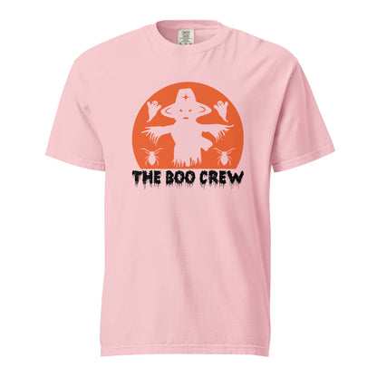 Boo Crew Halloween Unisex T-Shirt | Funny Spooky Graphic Tee for October & Costume Parties - f9artist