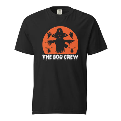 Boo Crew Halloween Unisex T-Shirt | Funny Spooky Graphic Tee for October & Costume Parties - f9artist