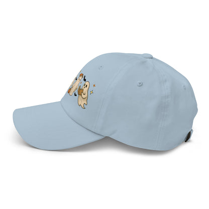 👻 Bookish Ghost Halloween Dad Hat 👻 - f9artist