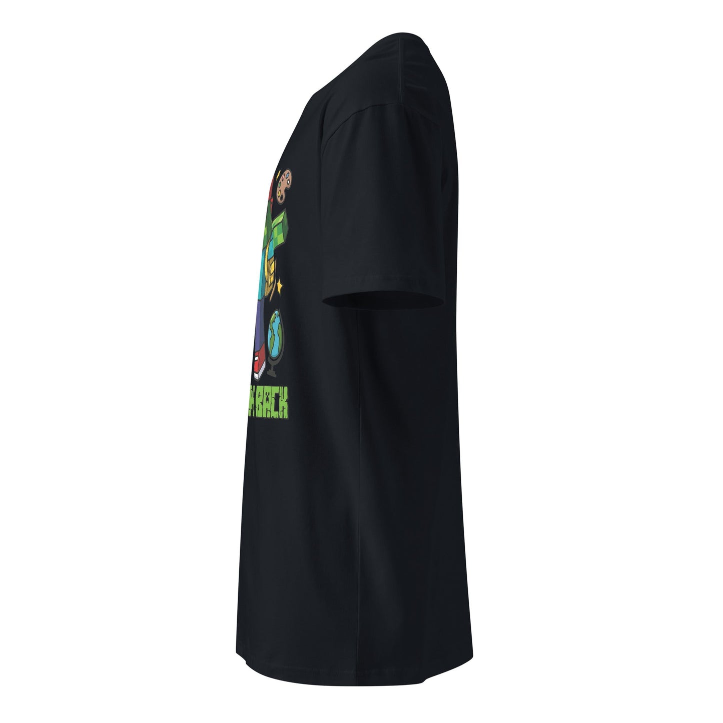 Bruh, We Back Pixel Zombie T-Shirt – Unisex Funny Gamer Style Back to School Premium Tee - f9artist
