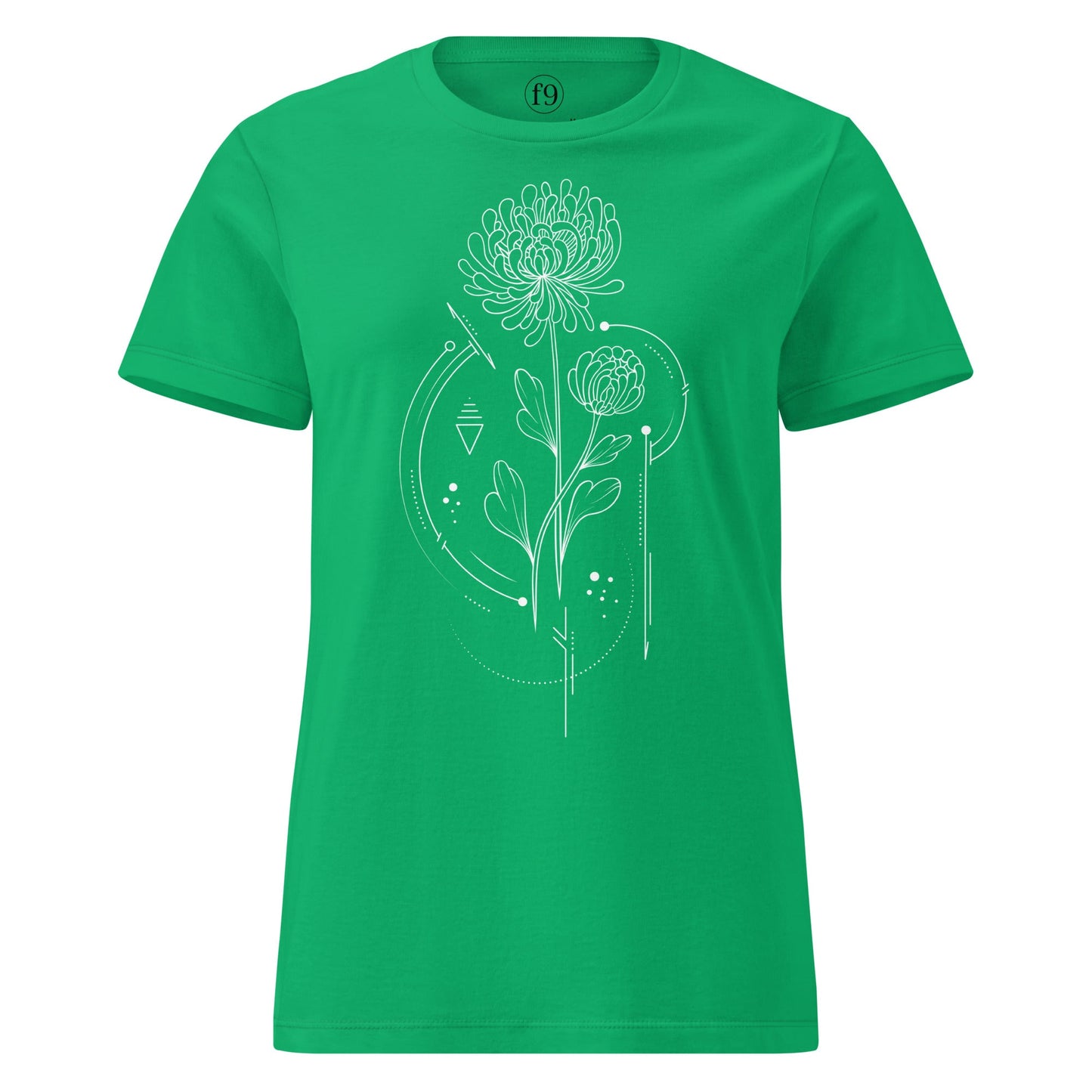 Chrysanthemum Women’s Basic Softstyle T-Shirt - f9artist