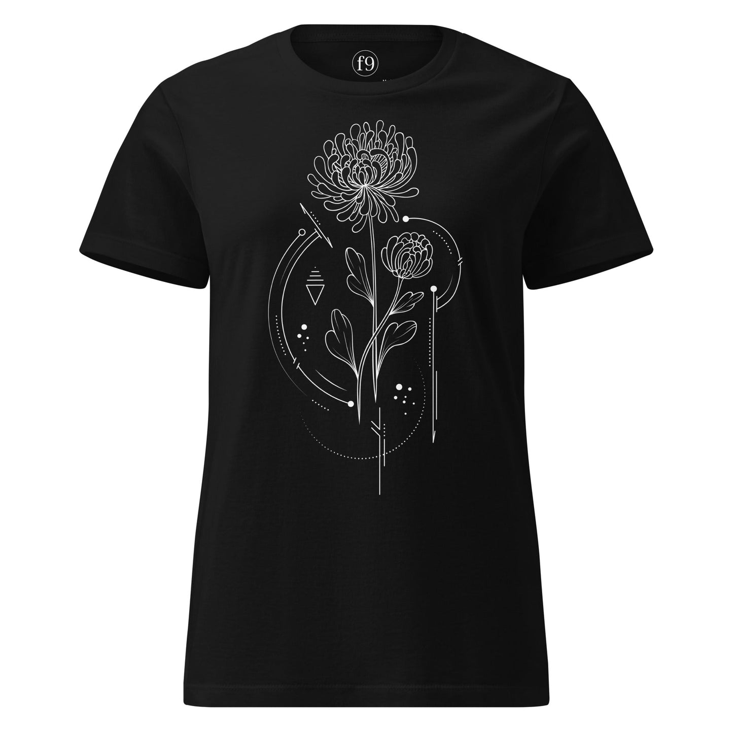 Chrysanthemum Women’s Basic Softstyle T-Shirt - f9artist