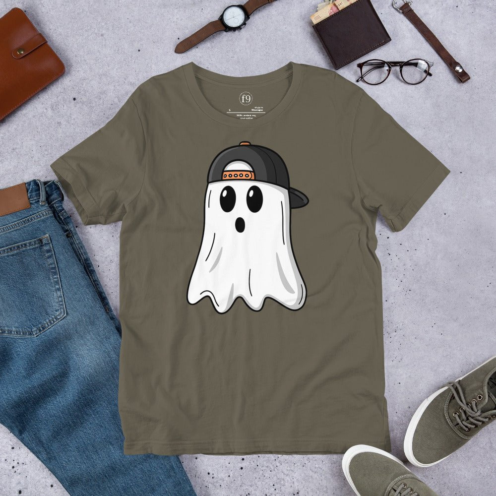 Cool Ghost Unisex T-Shirt | f9artist - f9artist