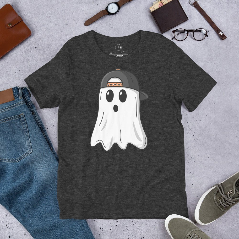 Cool Ghost Unisex T-Shirt | f9artist - f9artist