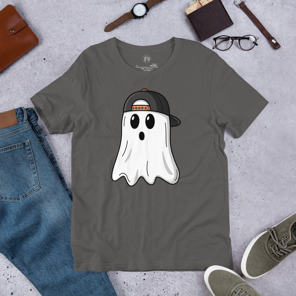 Cool Ghost Unisex T-Shirt | f9artist - f9artist