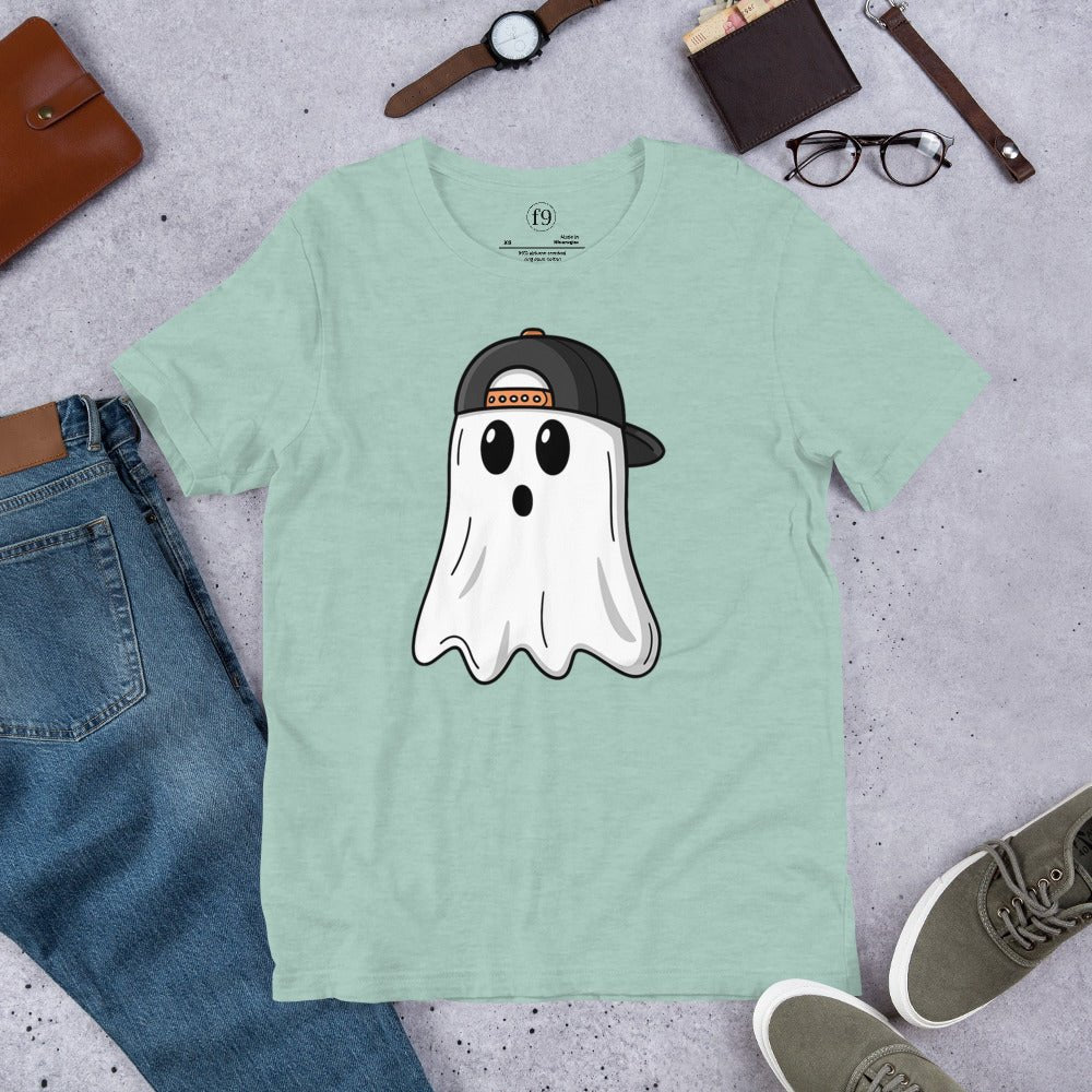 Cool Ghost Unisex T-Shirt | f9artist - f9artist