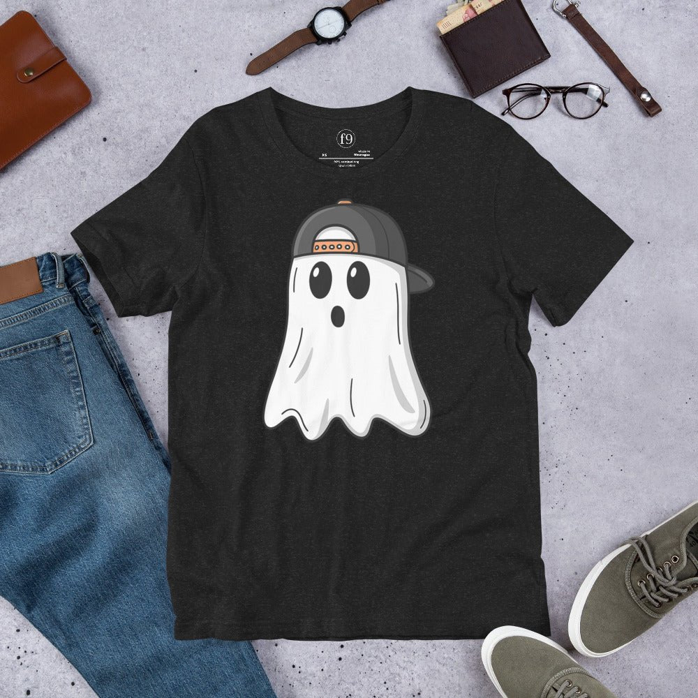 Cool Ghost Unisex T-Shirt | f9artist - f9artist