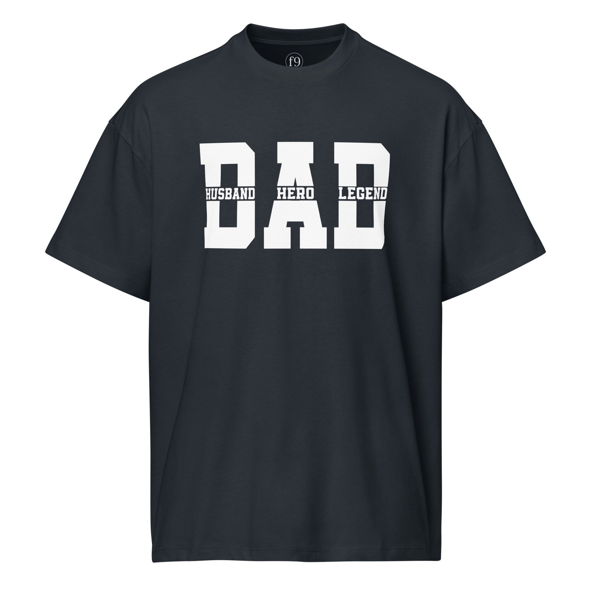 Dad Husband Hero Legend Men’s Box Tee - f9artist