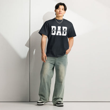 Dad Husband Hero Legend Men’s Box Tee - f9artist