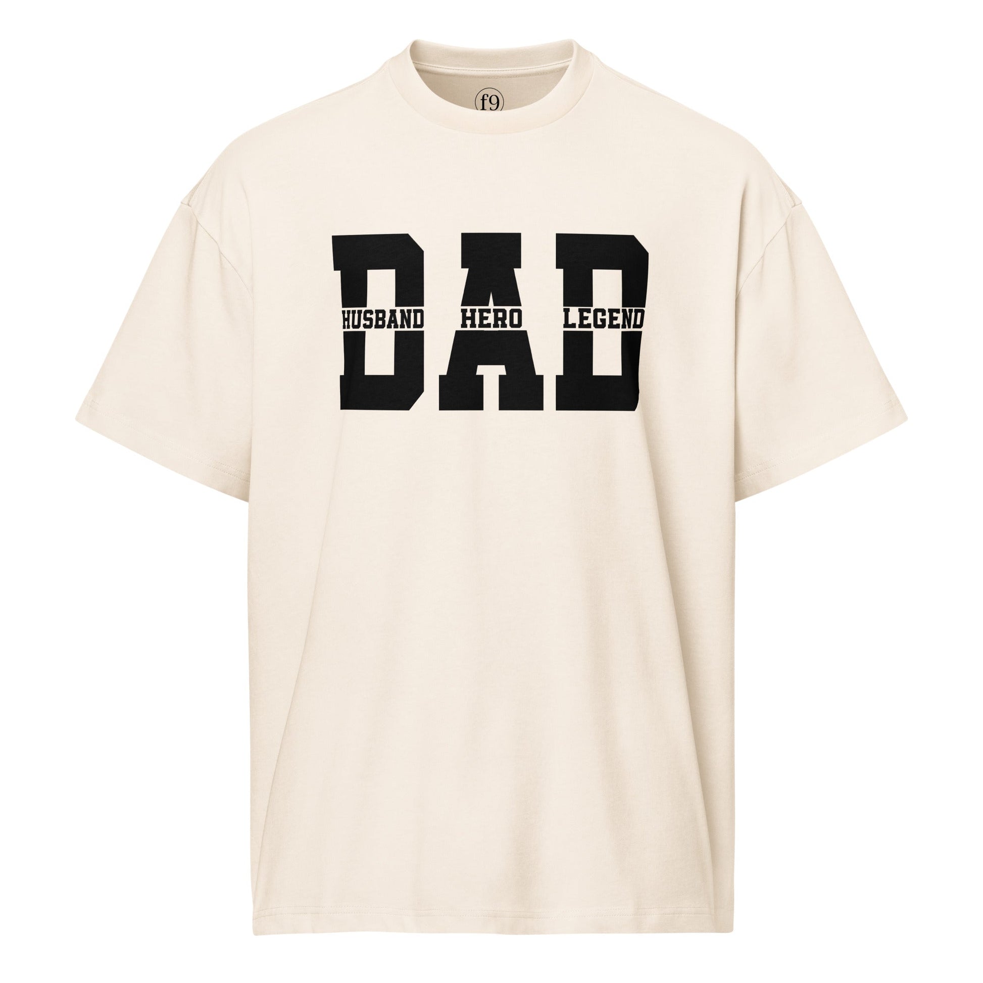 Dad Husband Hero Legend Men’s Box Tee - f9artist