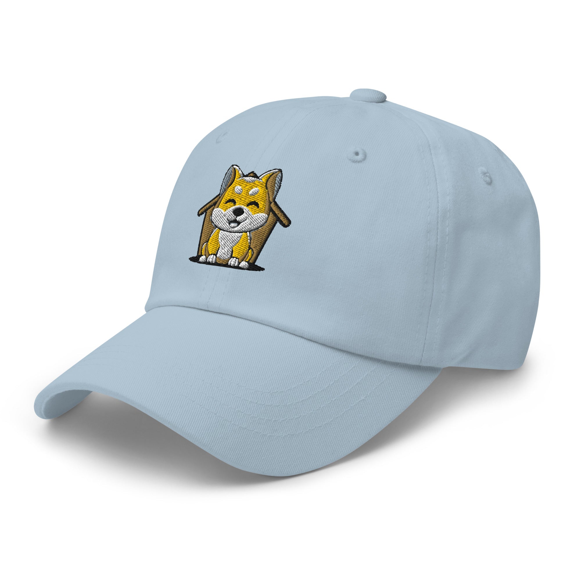 Doge Vibes Only ⏐ Funny Shiba Inu Embroidery Classic Dad Hat - f9artist