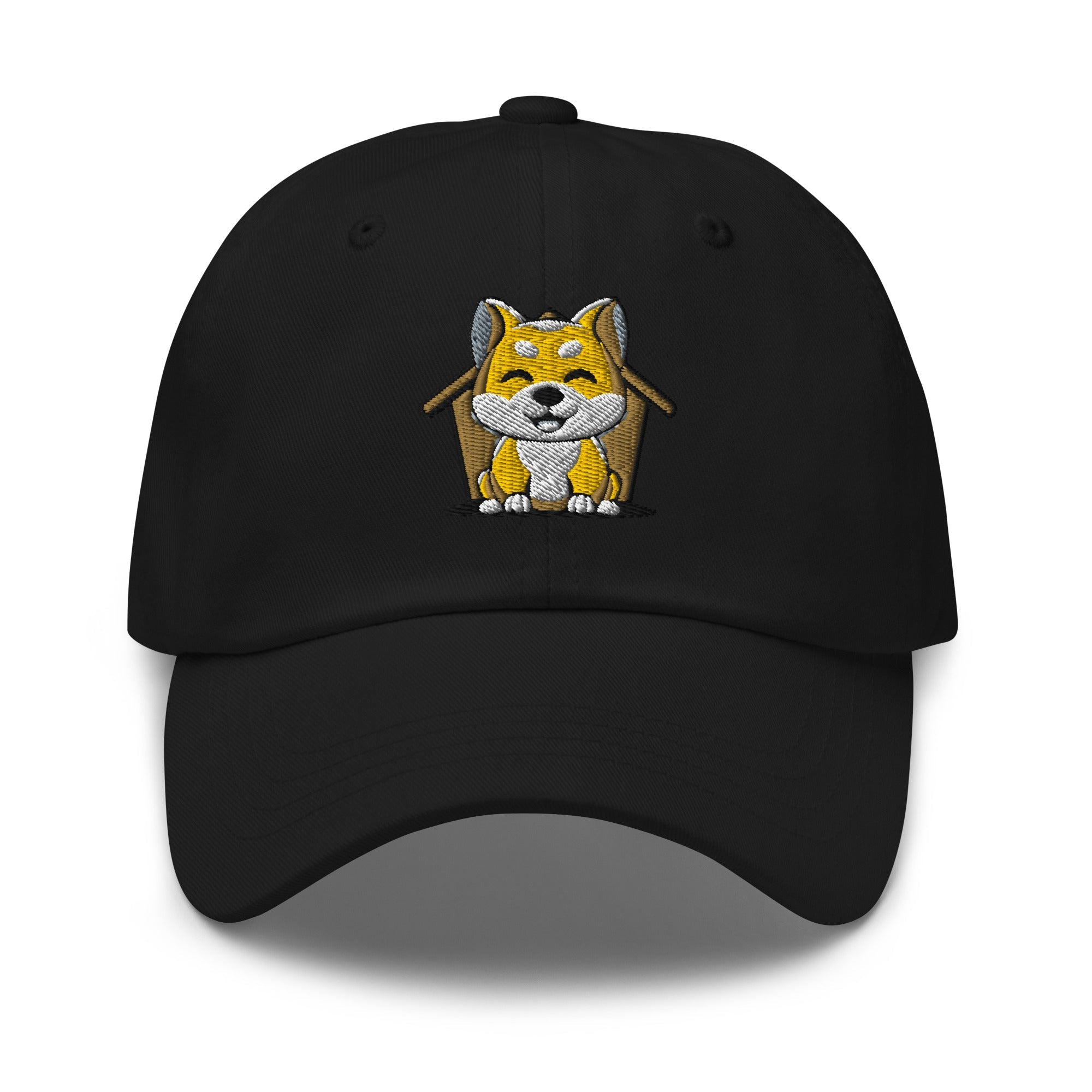 Doge Vibes Only ⏐ Funny Shiba Inu Embroidery Classic Dad Hat - f9artist