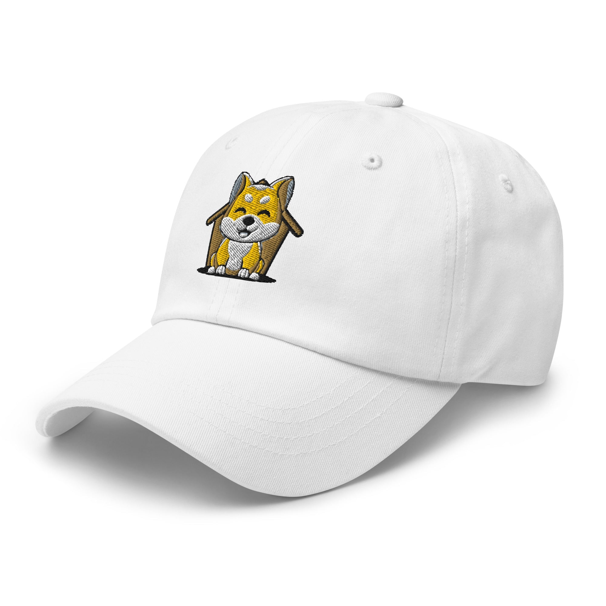 Doge Vibes Only ⏐ Funny Shiba Inu Embroidery Classic Dad Hat - f9artist