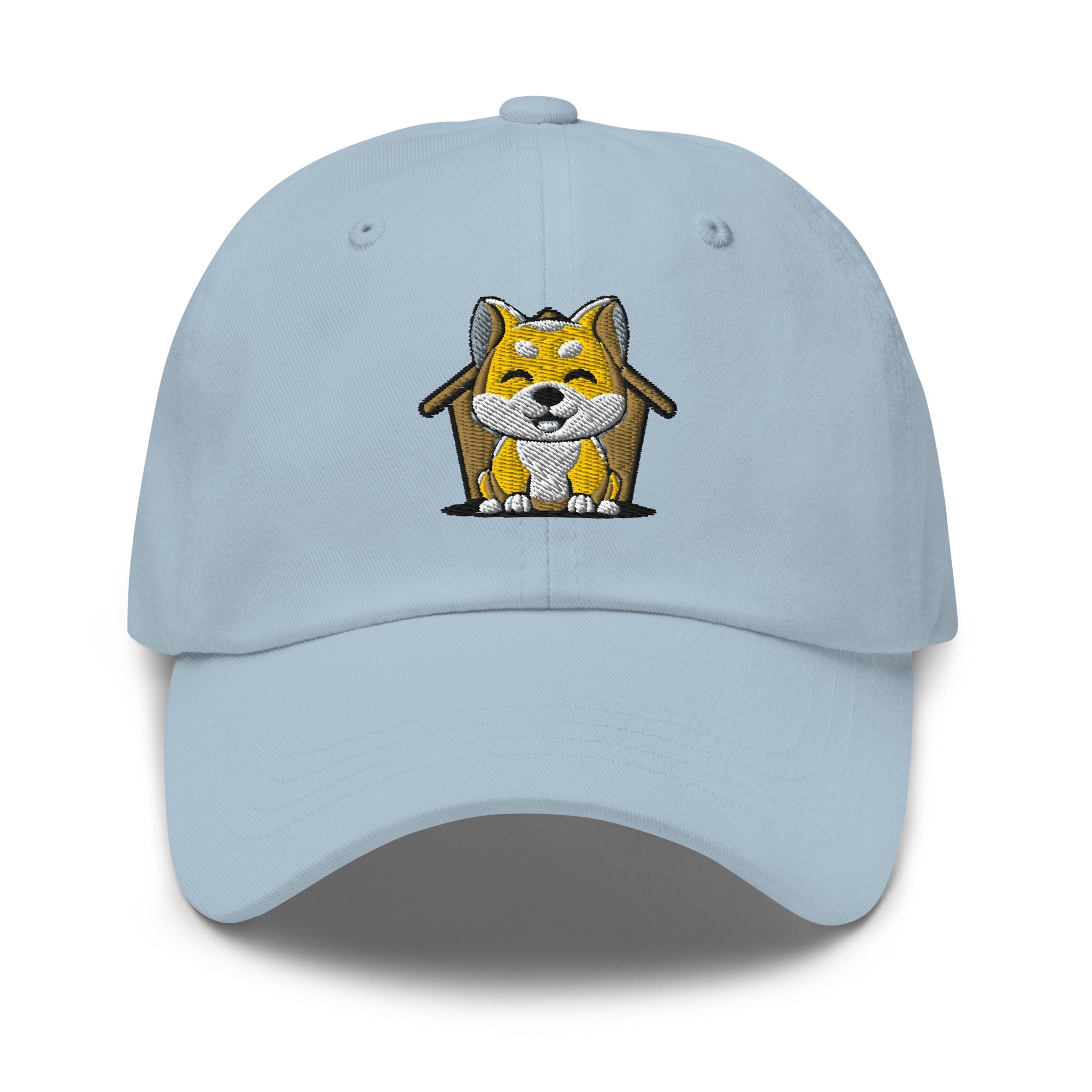 Doge Vibes Only ⏐ Funny Shiba Inu Embroidery Classic Dad Hat - f9artist