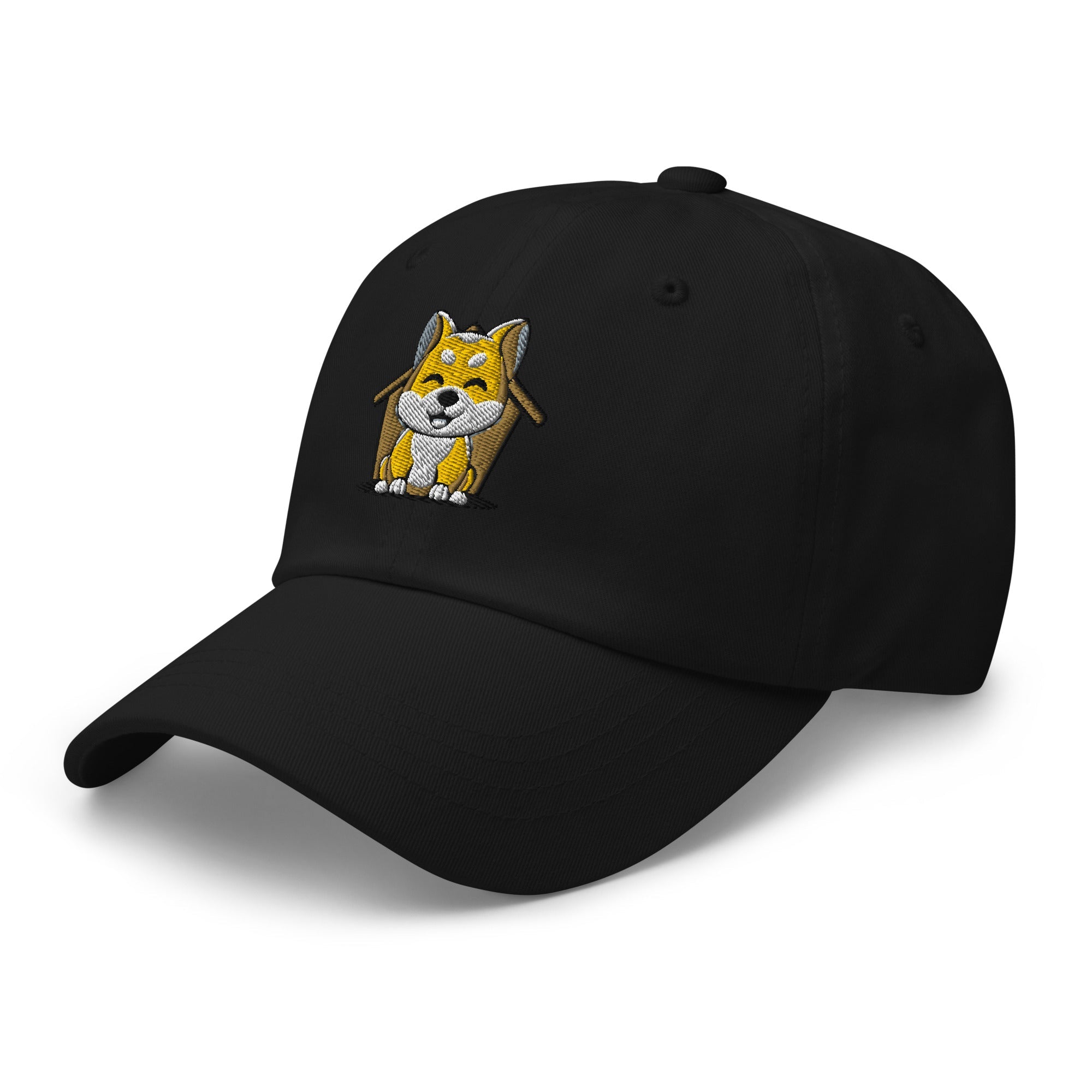 Doge Vibes Only ⏐ Funny Shiba Inu Embroidery Classic Dad Hat - f9artist