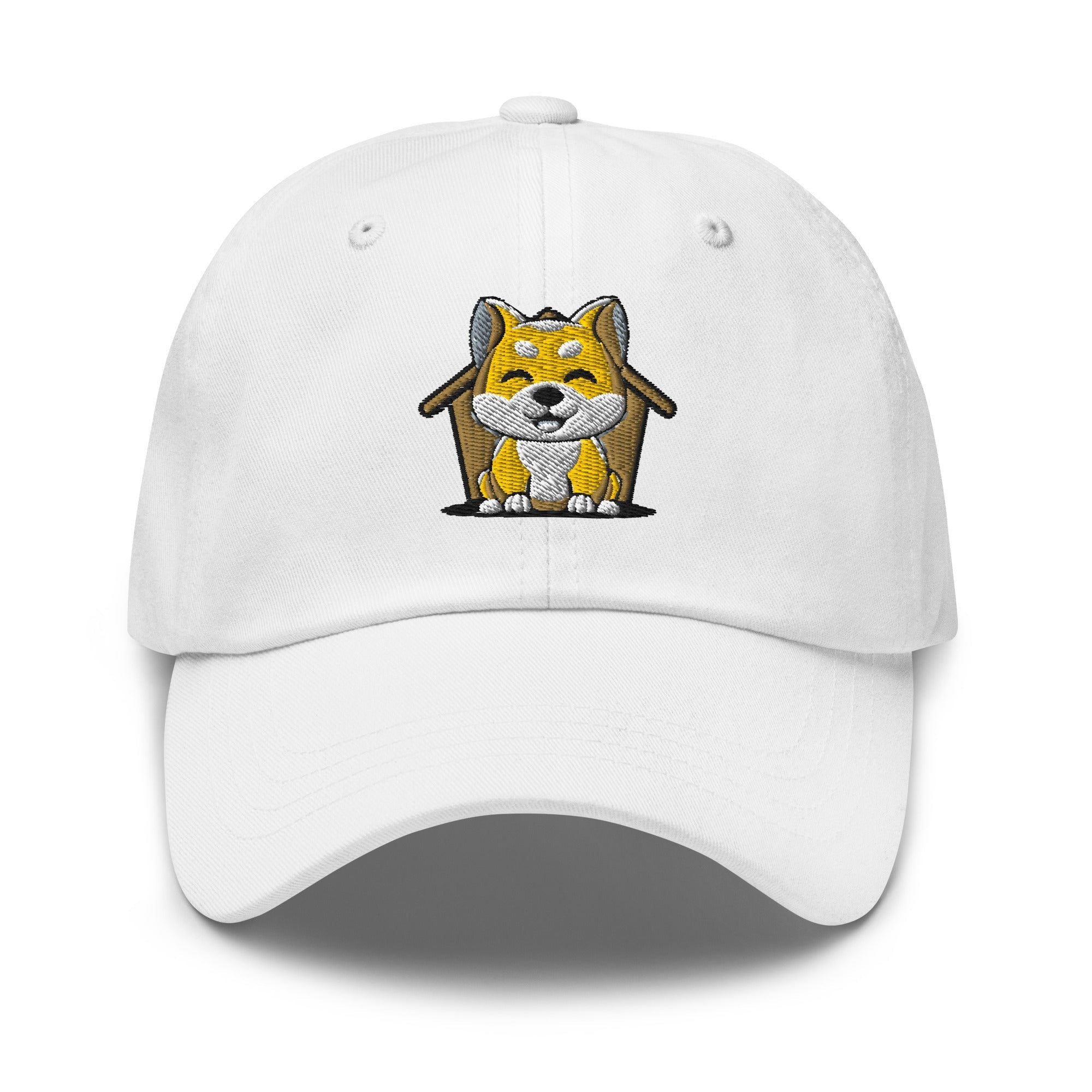 Doge Vibes Only ⏐ Funny Shiba Inu Embroidery Classic Dad Hat - f9artist