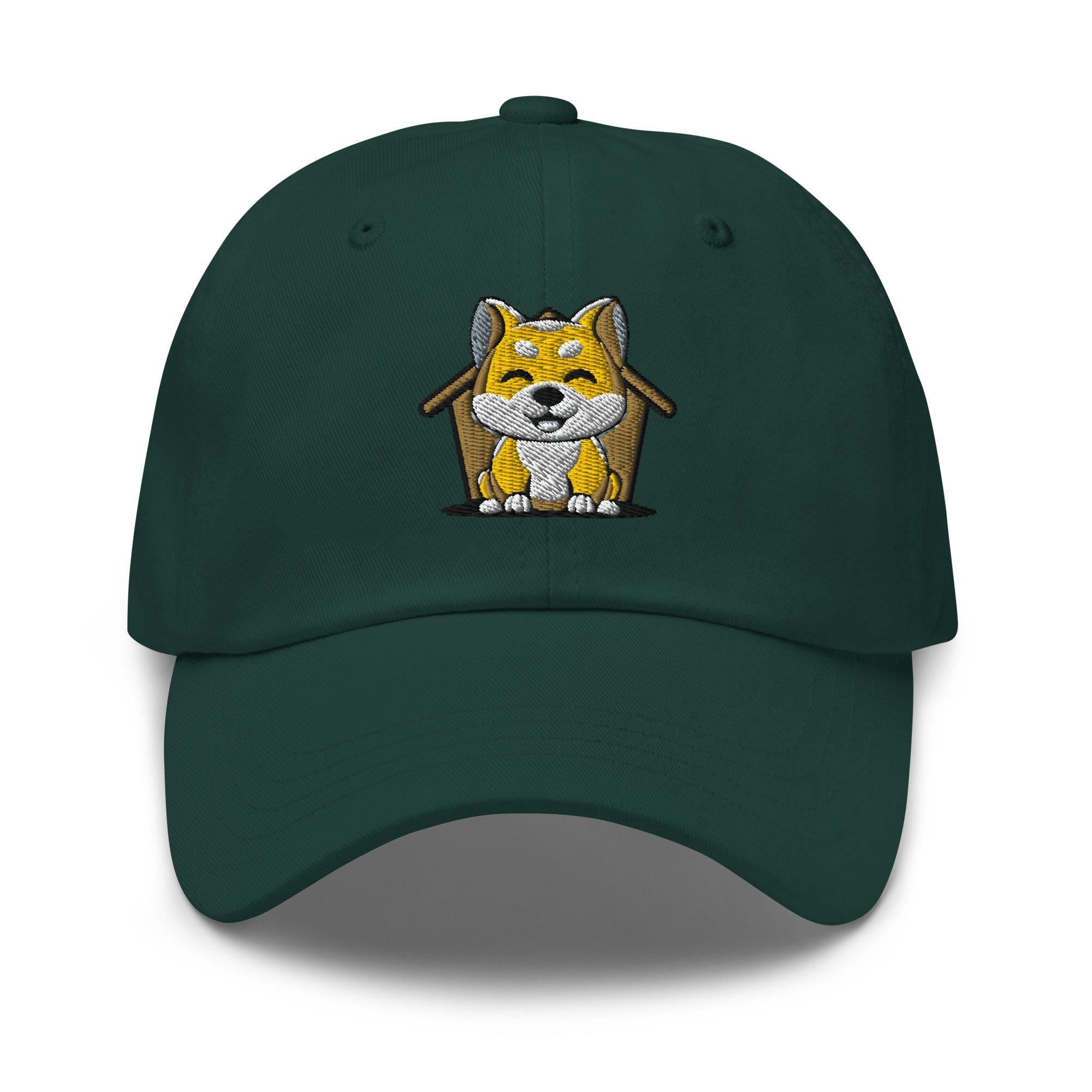 Doge Vibes Only ⏐ Funny Shiba Inu Embroidery Classic Dad Hat - f9artist