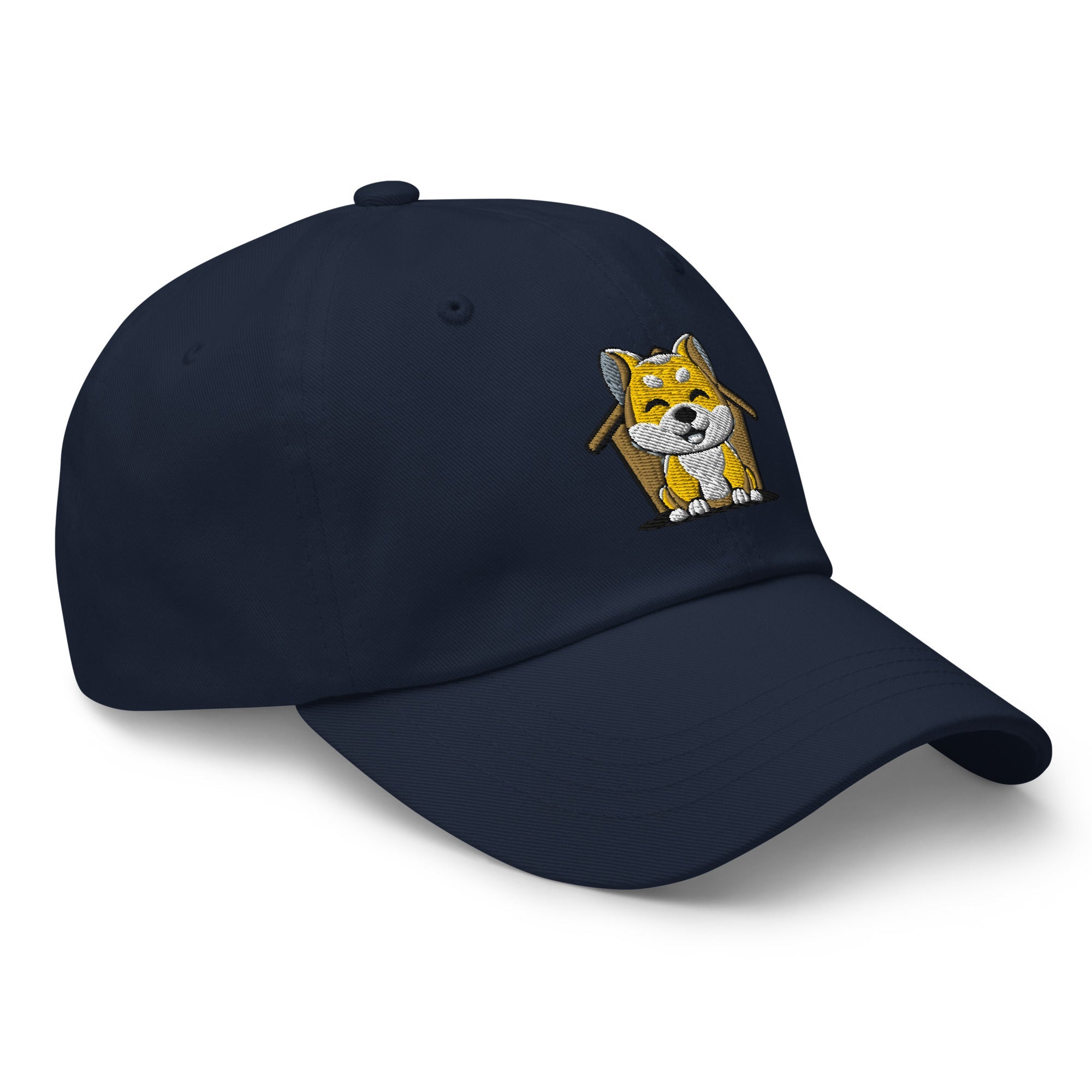 Doge Vibes Only ⏐ Funny Shiba Inu Embroidery Classic Dad Hat - f9artist