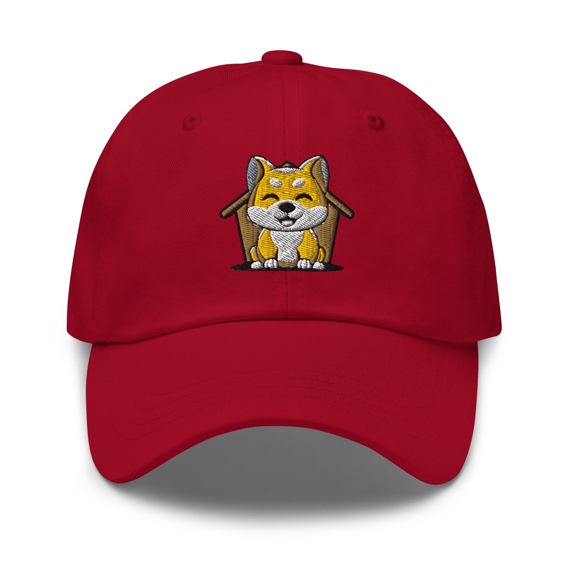 Doge Vibes Only ⏐ Funny Shiba Inu Embroidery Classic Dad Hat - f9artist