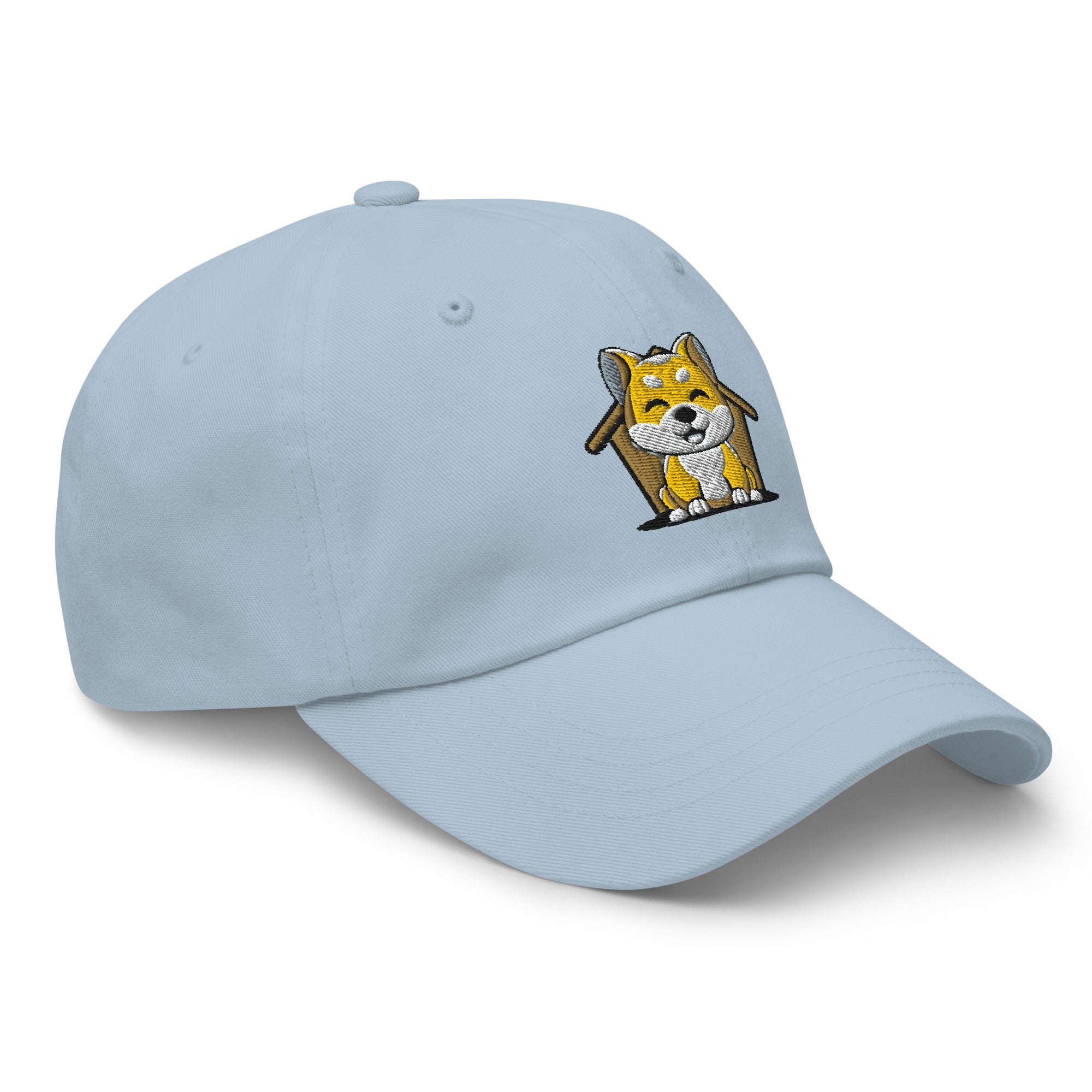 Doge Vibes Only ⏐ Funny Shiba Inu Embroidery Classic Dad Hat - f9artist