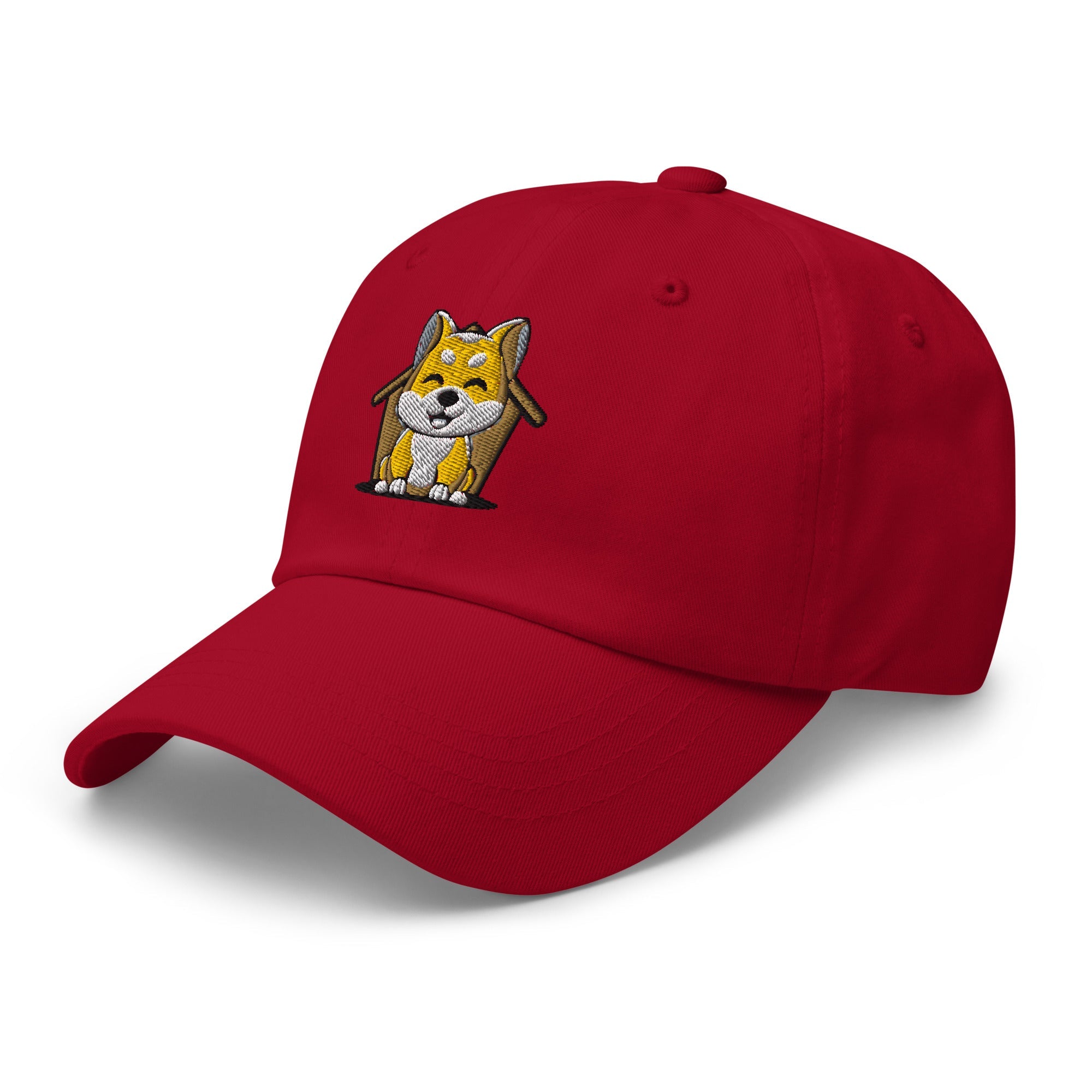 Doge Vibes Only ⏐ Funny Shiba Inu Embroidery Classic Dad Hat - f9artist