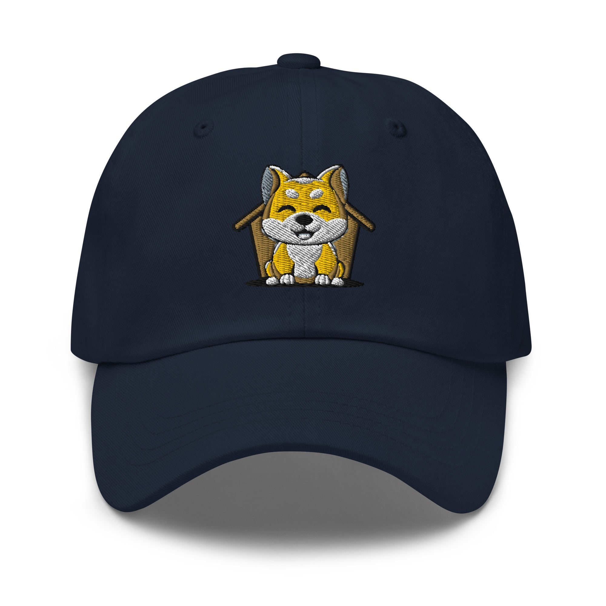 Doge Vibes Only ⏐ Funny Shiba Inu Embroidery Classic Dad Hat - f9artist