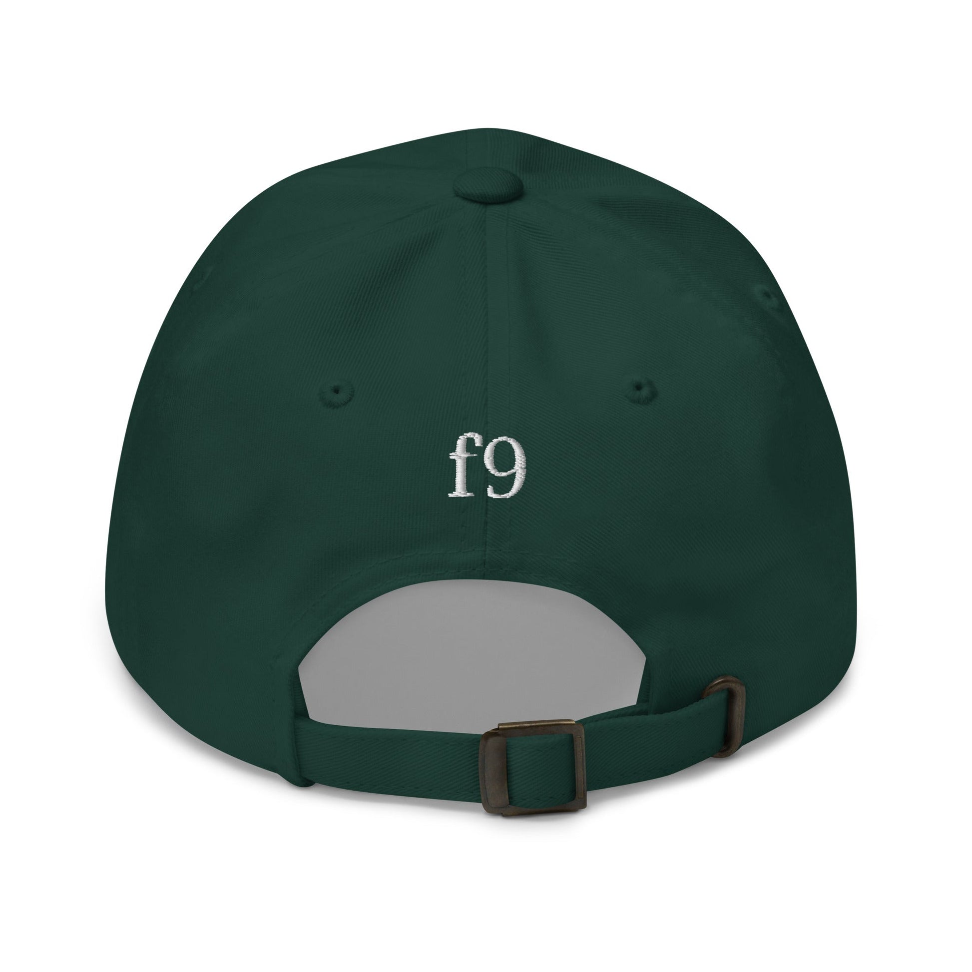 EYE Embroidered Classic Dad Hat with bold eye design on black cotton cap