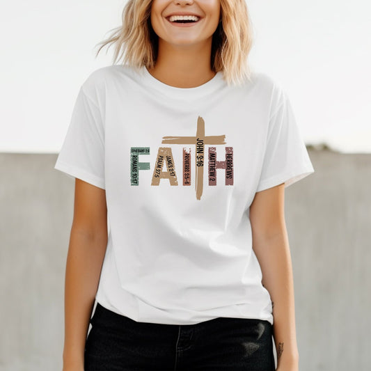 Faith Comfort Colors Tee Garment-Dyed Christian Shirt