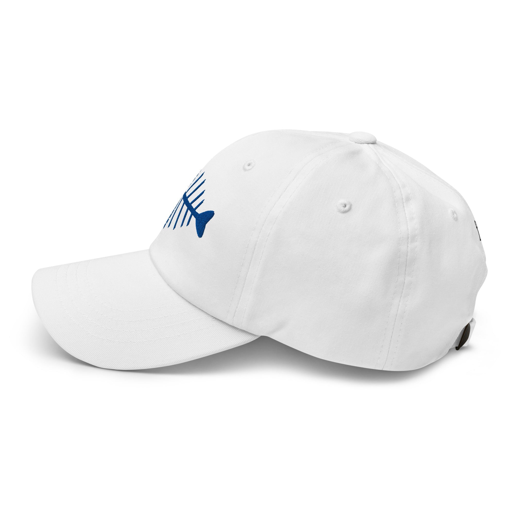 Fish Bone Embroidered Classic Dad Hat