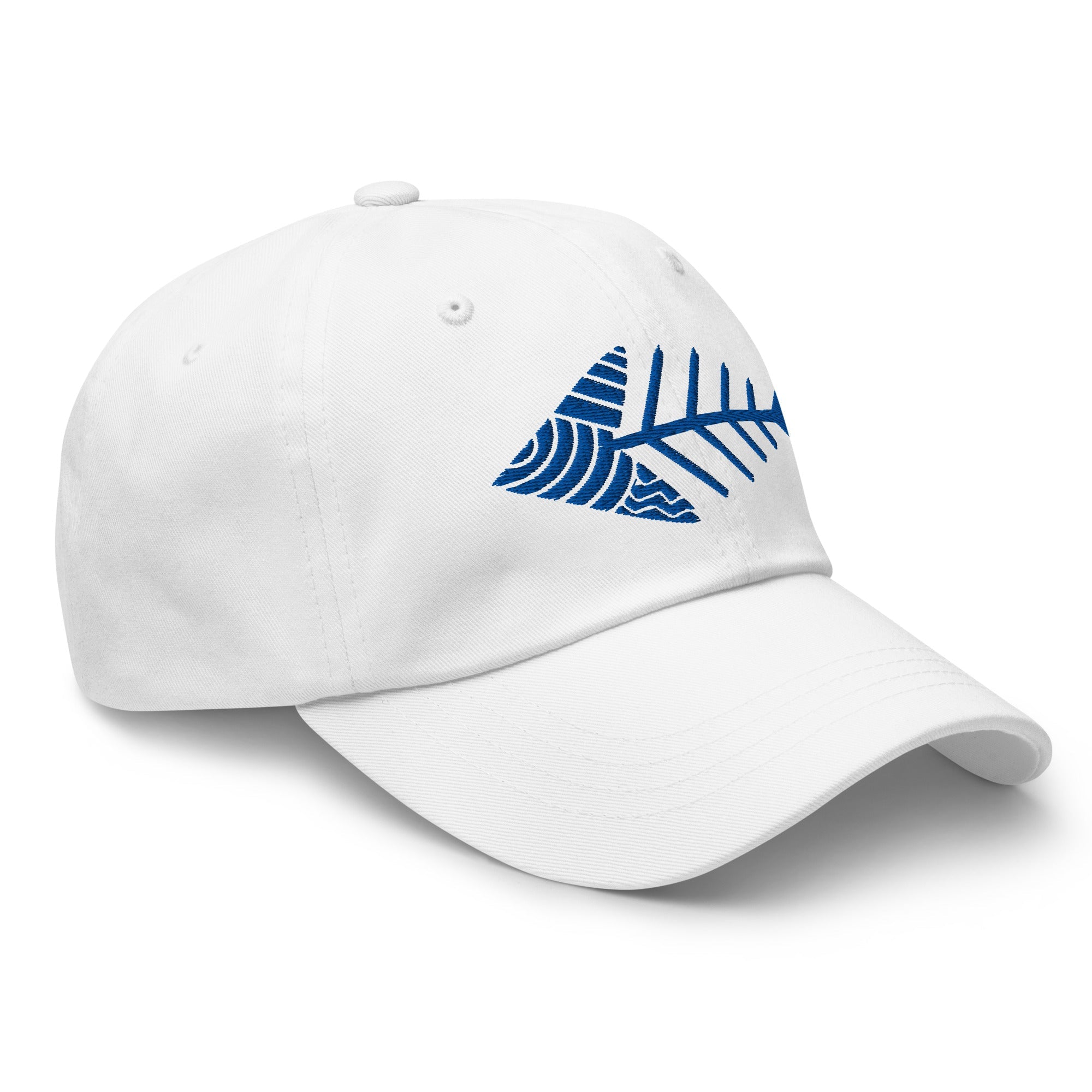 Fish Bone Embroidered Classic Dad Hat