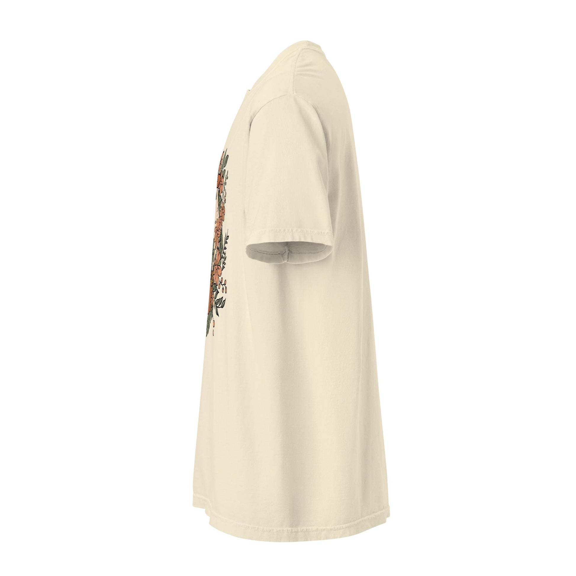 Floral Ghost Halloween Shirt | Cute Spooky Tee - f9artist