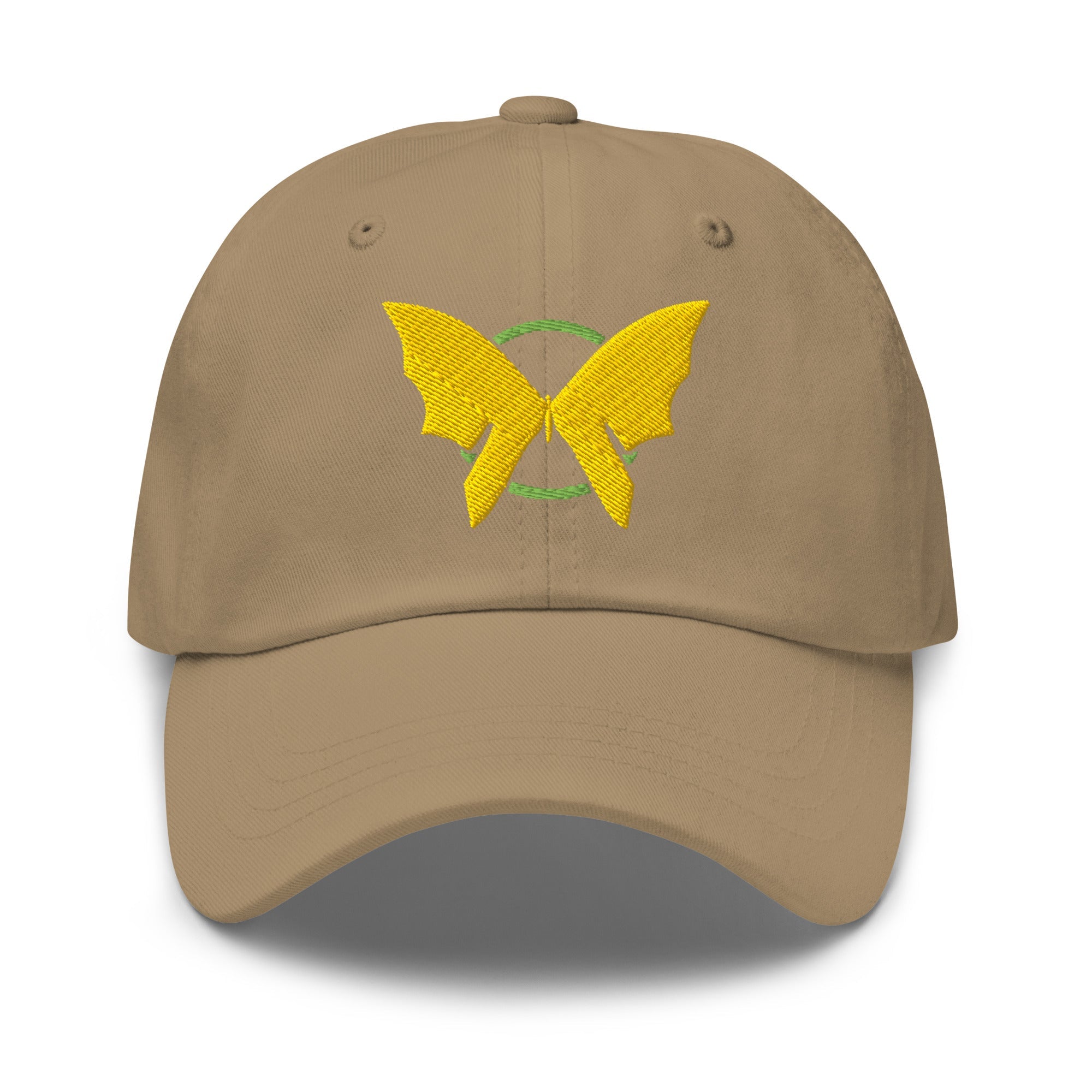 Fly Freely ⏐ Embroidered Butterfly Classic Dad Hat - f9artist