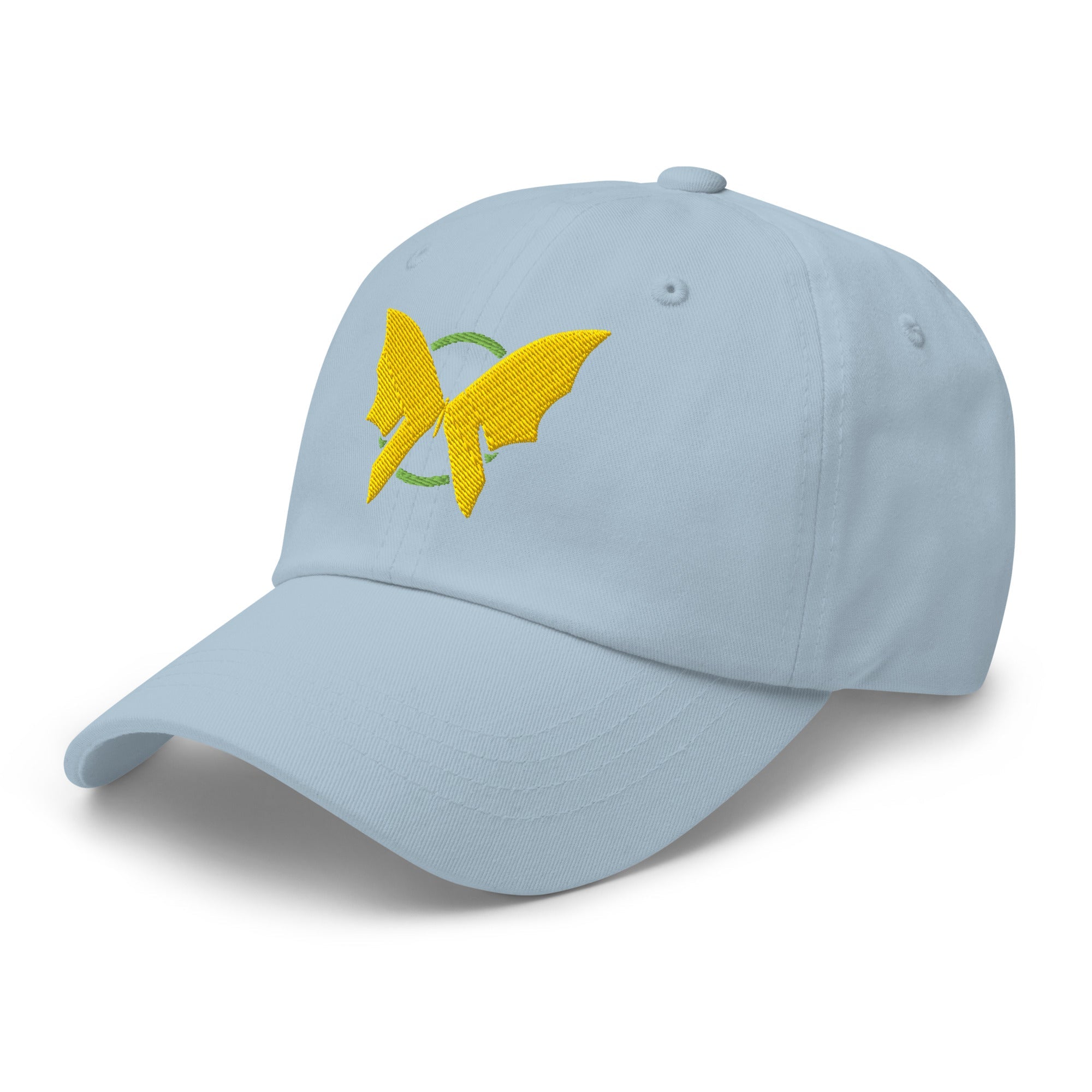 Fly Freely ⏐ Embroidered Butterfly Classic Dad Hat - f9artist