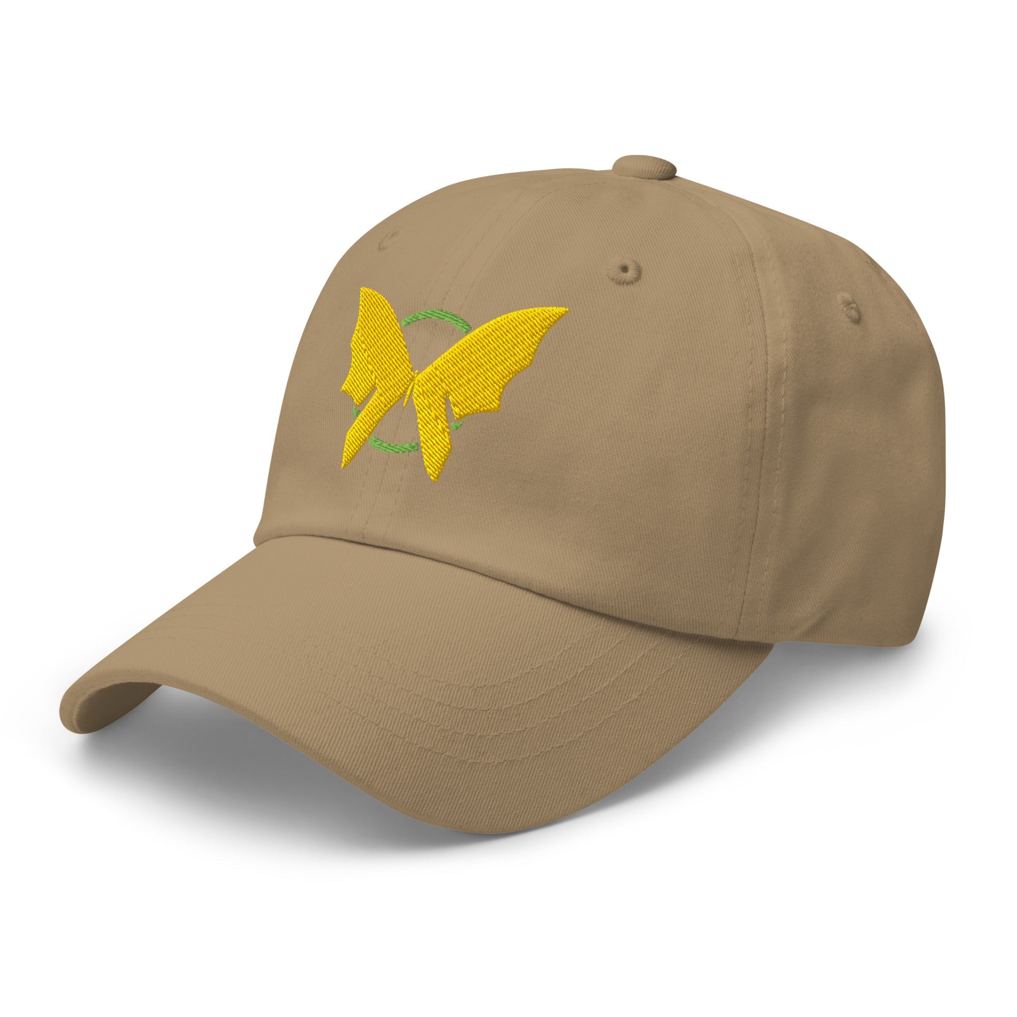 Fly Freely ⏐ Embroidered Butterfly Classic Dad Hat - f9artist