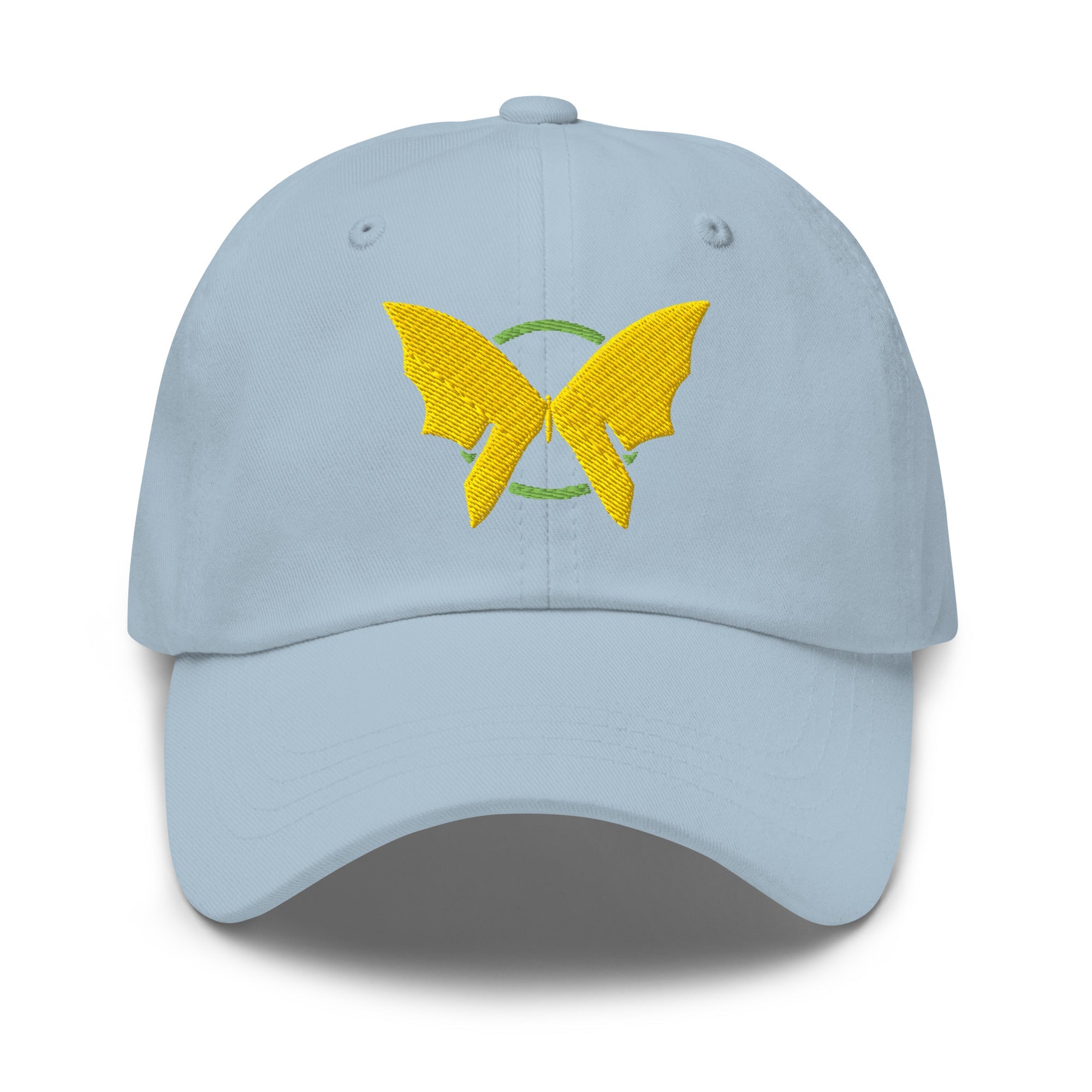 Fly Freely ⏐ Embroidered Butterfly Classic Dad Hat - f9artist