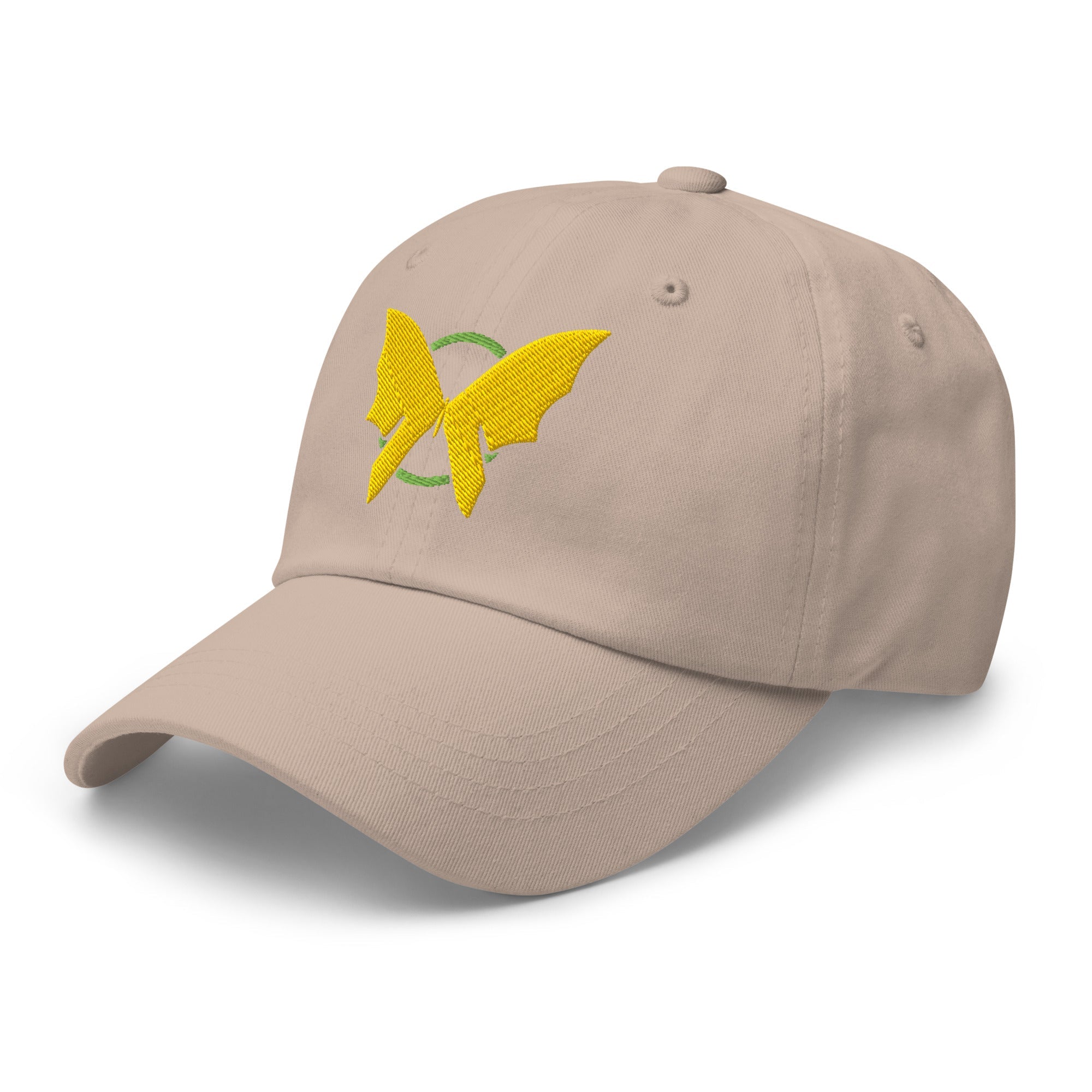 Fly Freely ⏐ Embroidered Butterfly Classic Dad Hat - f9artist