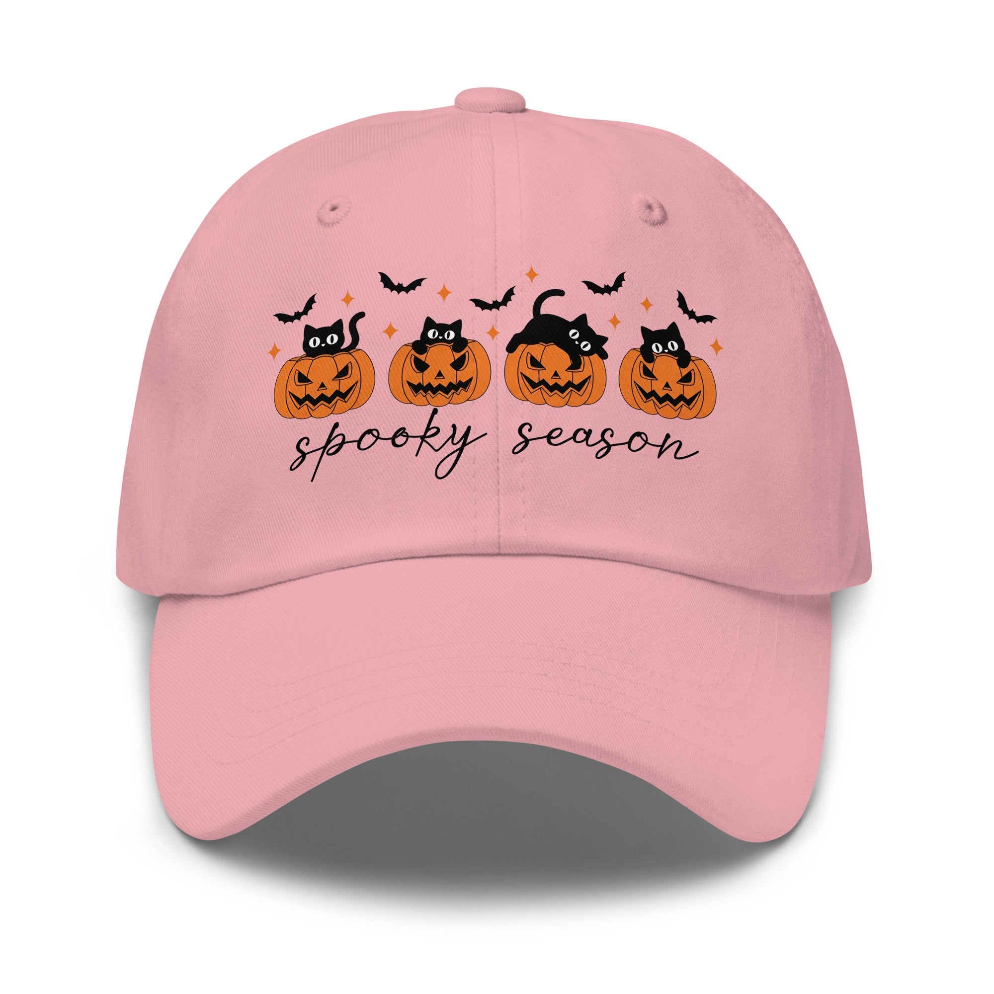 🎃 Halloween Cat & Pumpkin Dad Hat 🎃 - f9artist