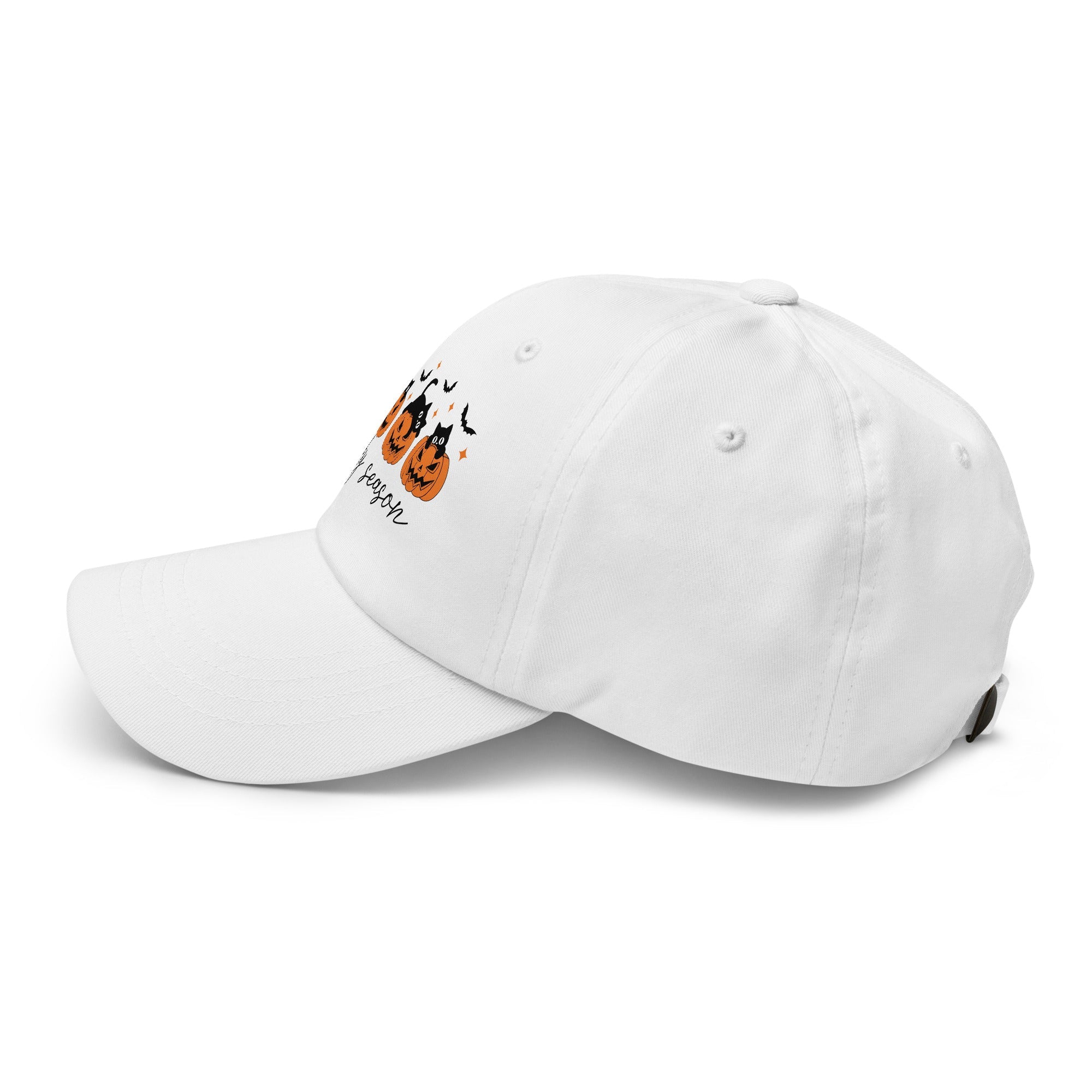 🎃 Halloween Cat & Pumpkin Dad Hat 🎃 - f9artist