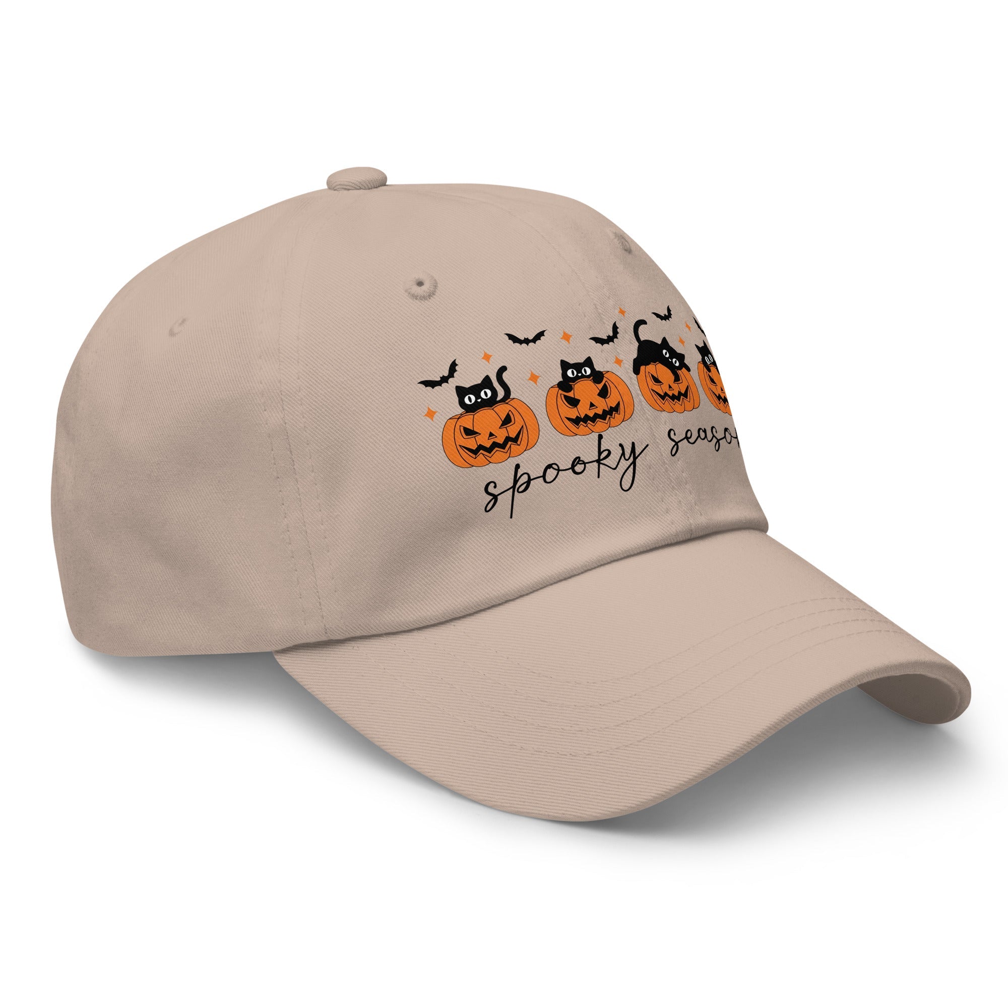 🎃 Halloween Cat & Pumpkin Dad Hat 🎃 - f9artist