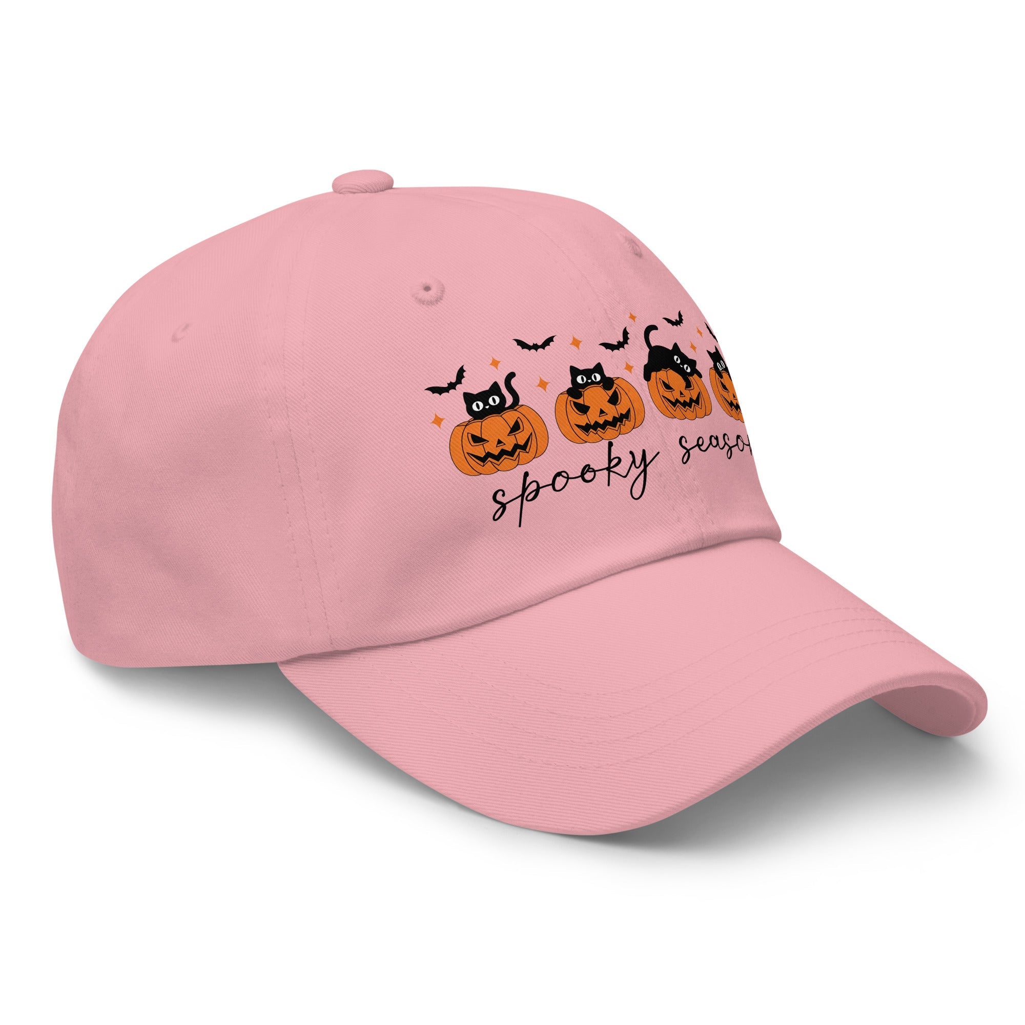 🎃 Halloween Cat & Pumpkin Dad Hat 🎃 - f9artist