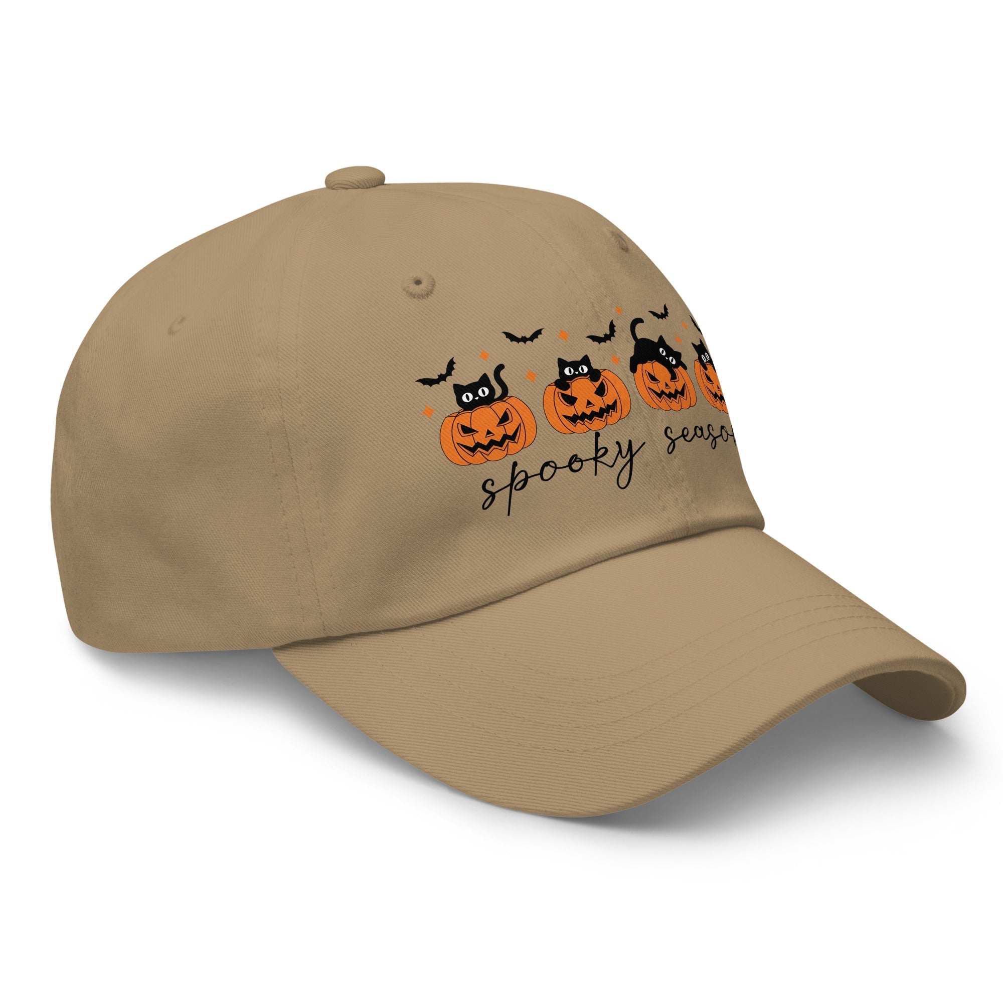 🎃 Halloween Cat & Pumpkin Dad Hat 🎃 - f9artist