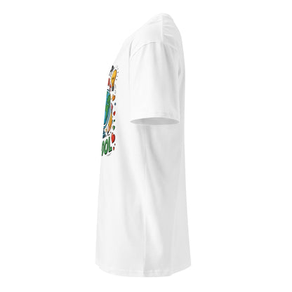 Happy First Day of School T-Shirt – Unisex Premium Back to School Cotton Tee for Kids & Teachers - f9artist
