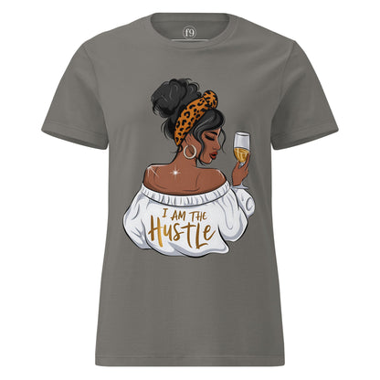 I Am the Hustle | Women’s Basic Softstyle T-Shirt - f9artist