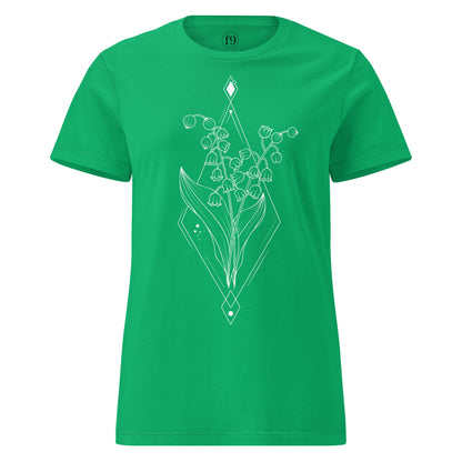 Lily of the Valley Women’s Basic Softstyle T-Shirt - f9artist
