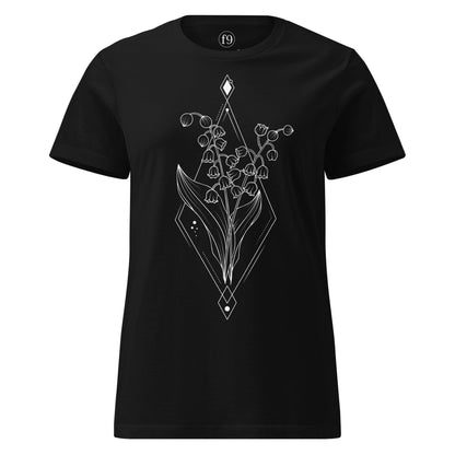 Lily of the Valley Women’s Basic Softstyle T-Shirt - f9artist