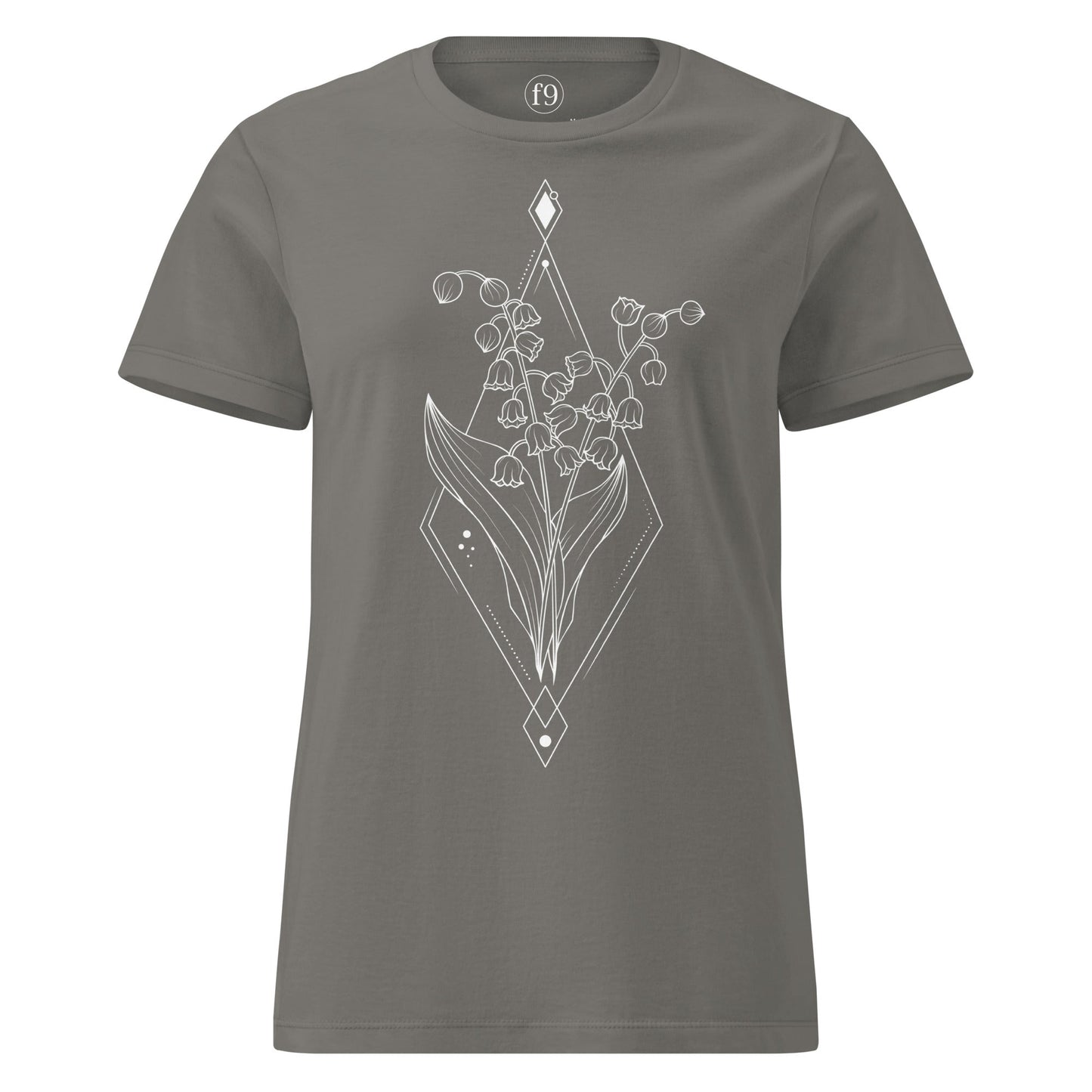 Lily of the Valley Women’s Basic Softstyle T-Shirt - f9artist