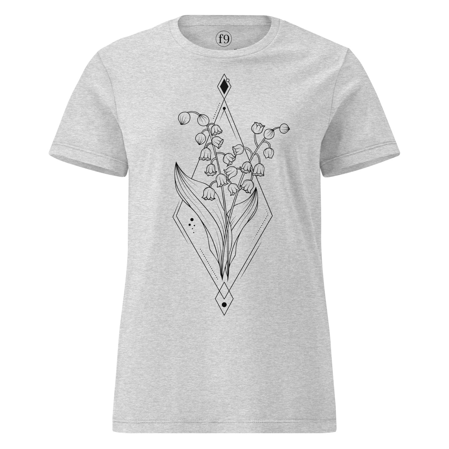 Lily of the Valley Women’s Basic Softstyle T-Shirt - f9artist