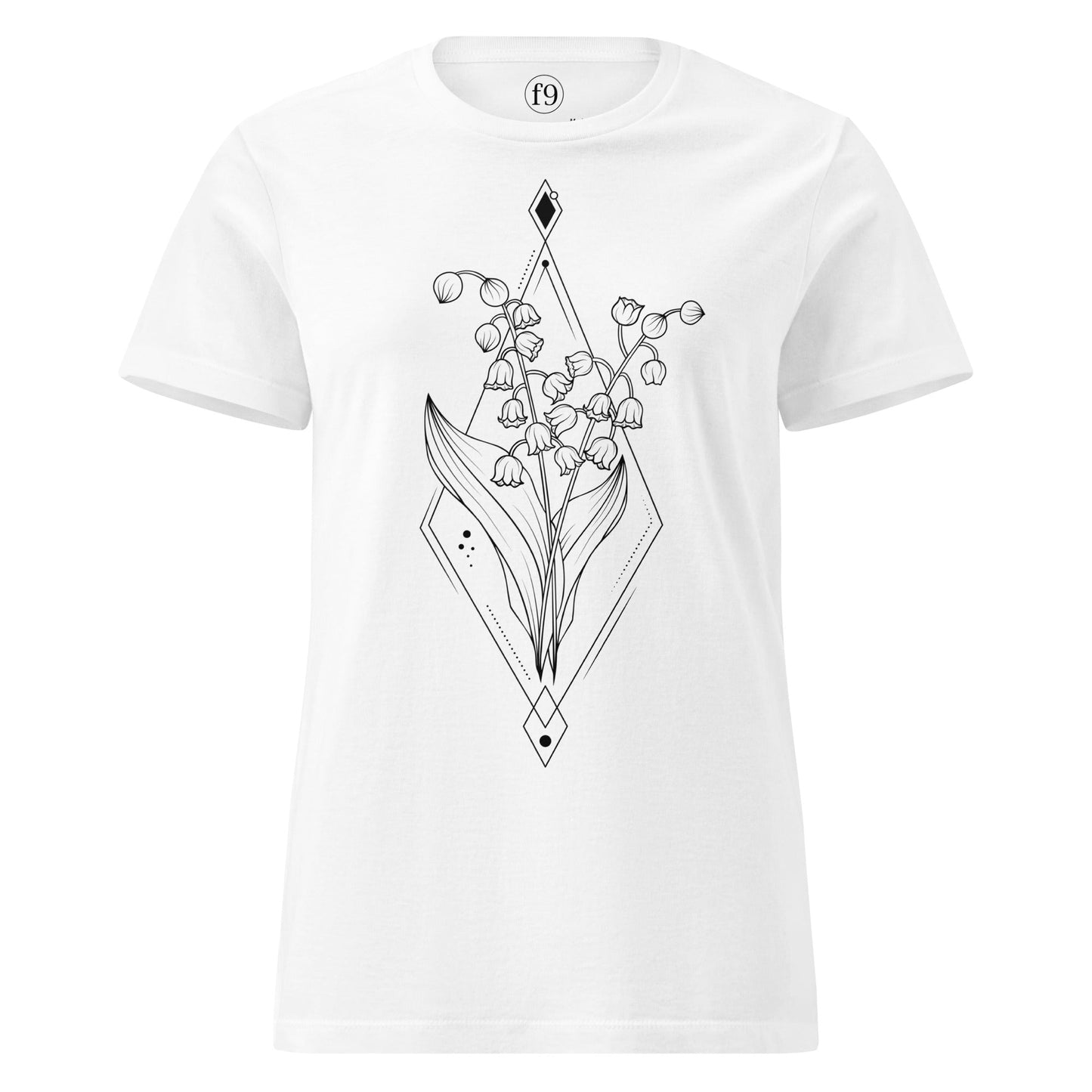 Lily of the Valley Women’s Basic Softstyle T-Shirt - f9artist