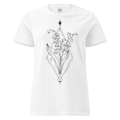 Lily of the Valley Women’s Basic Softstyle T-Shirt - f9artist